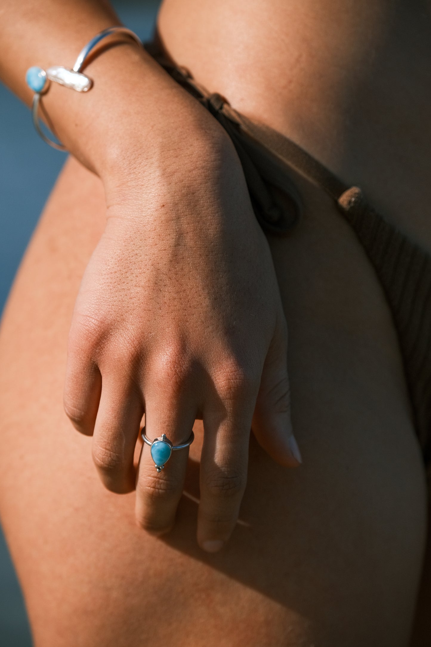 Larimar Ring