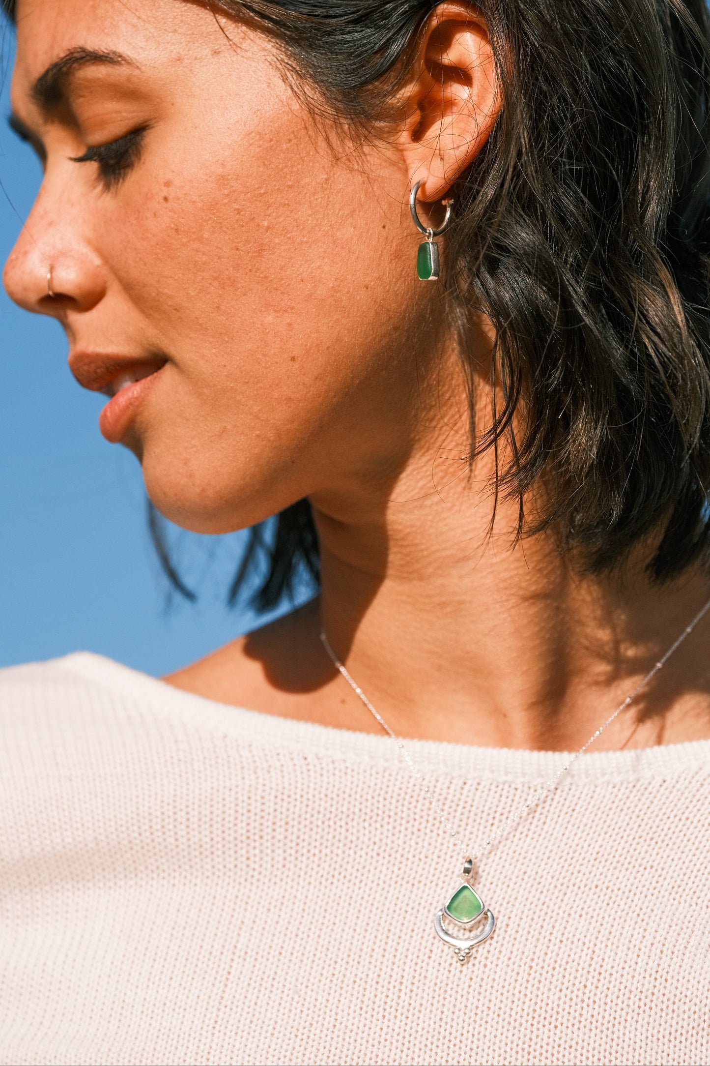 Drift Necklace - Emerald