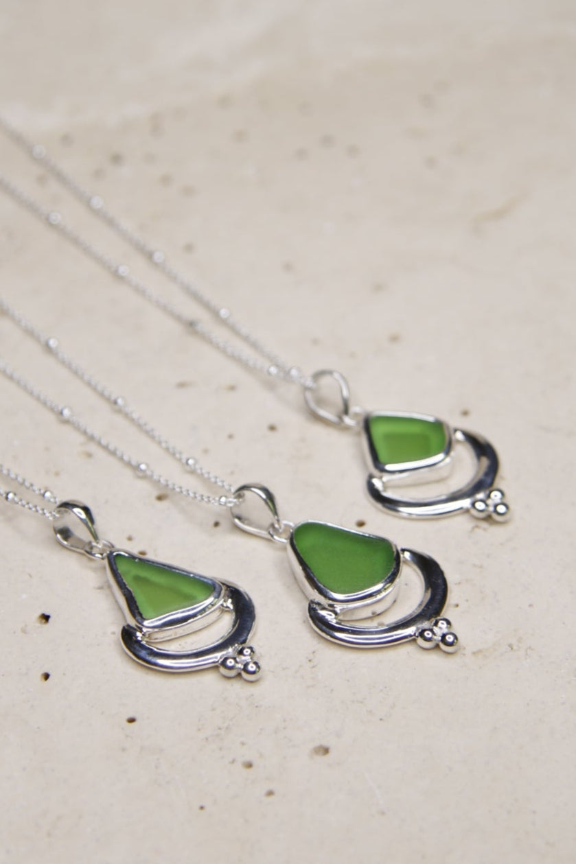Drift Necklace - Emerald