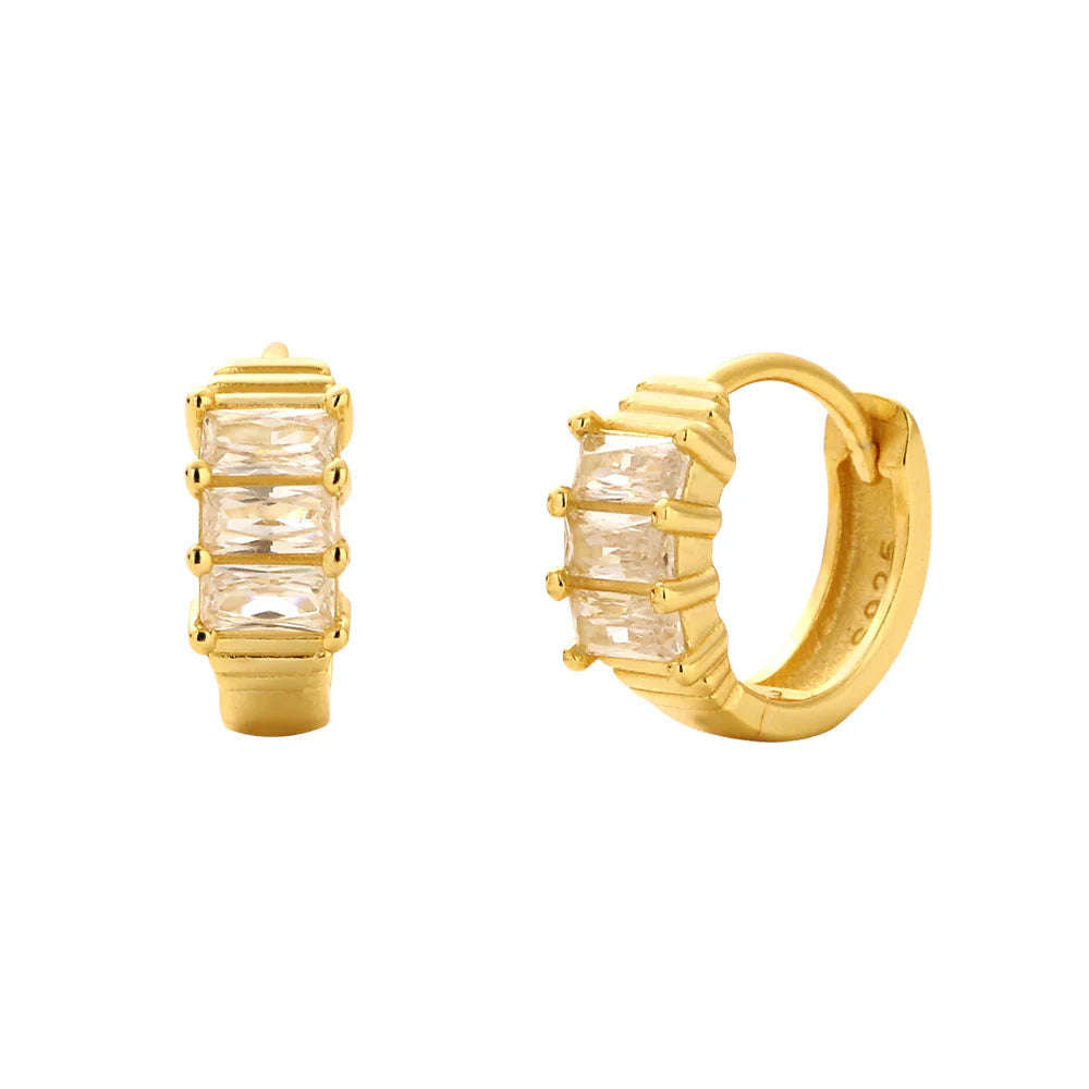 Crystal Tide Hoops