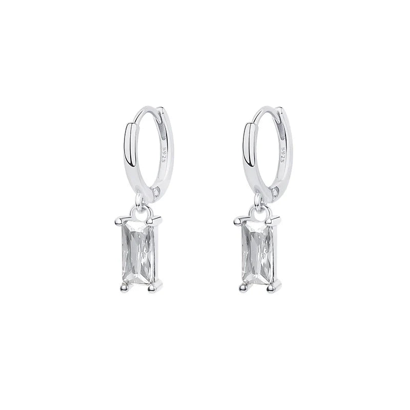Crystal Bay Hoop Earrings