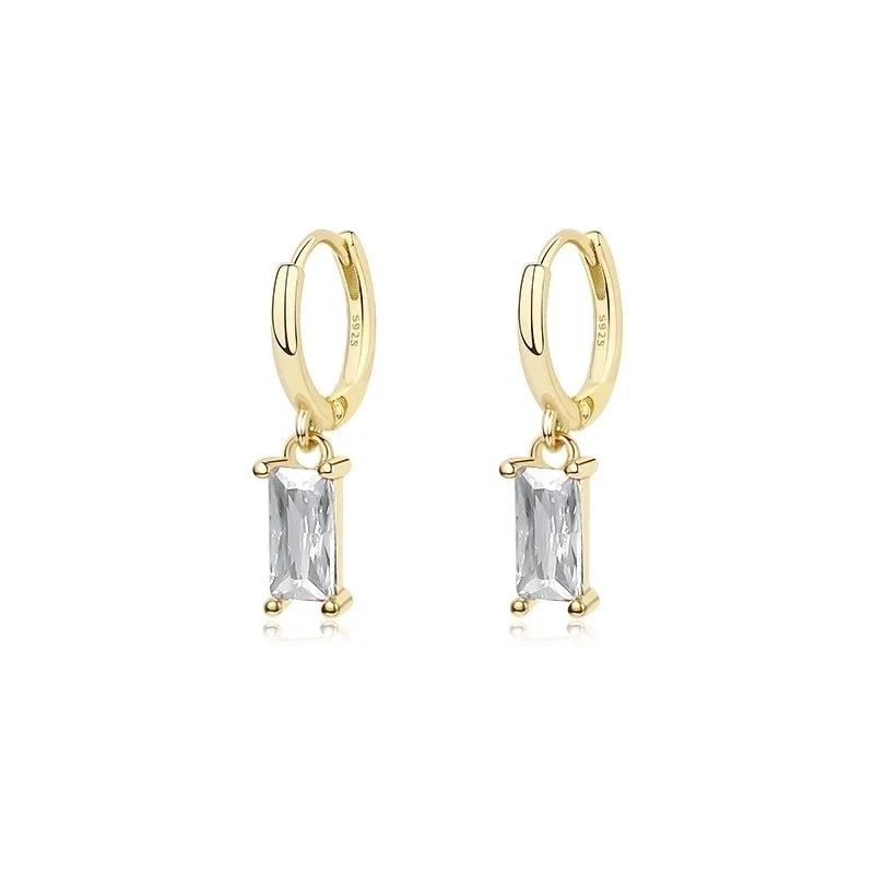 Crystal Bay Hoop Earrings