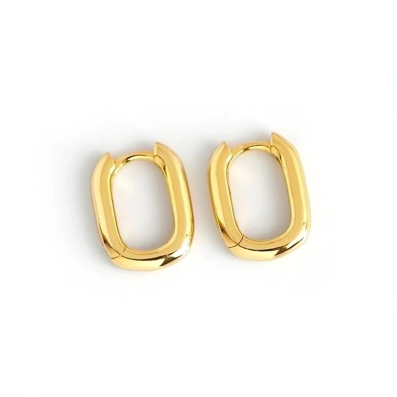 Classic Square Hoops