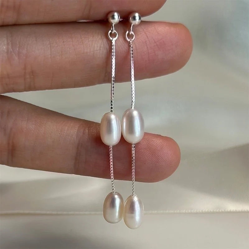 Pearl Drop Studs