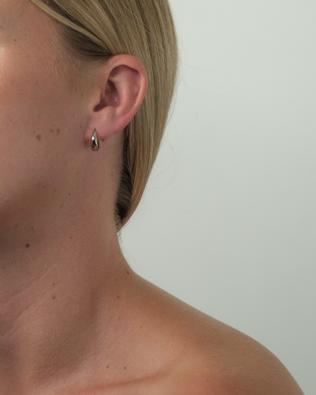 Mini Hoops 10mm Earrings Silver
