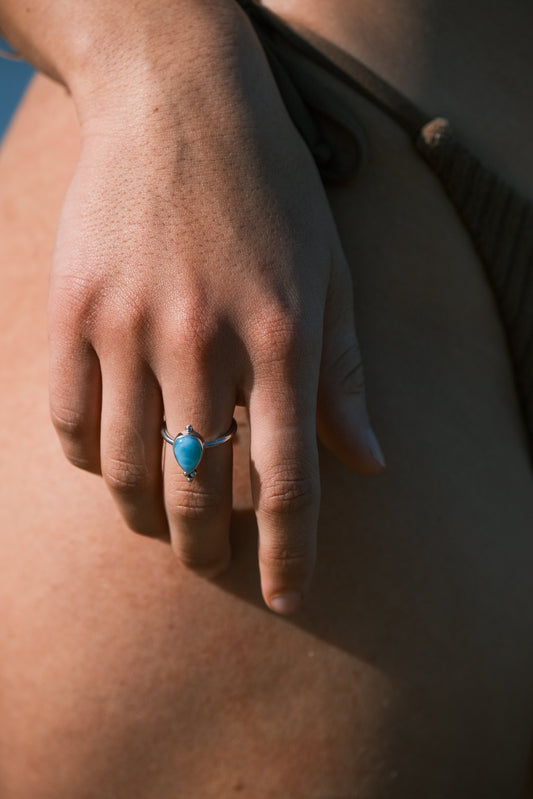 Larimar Ring
