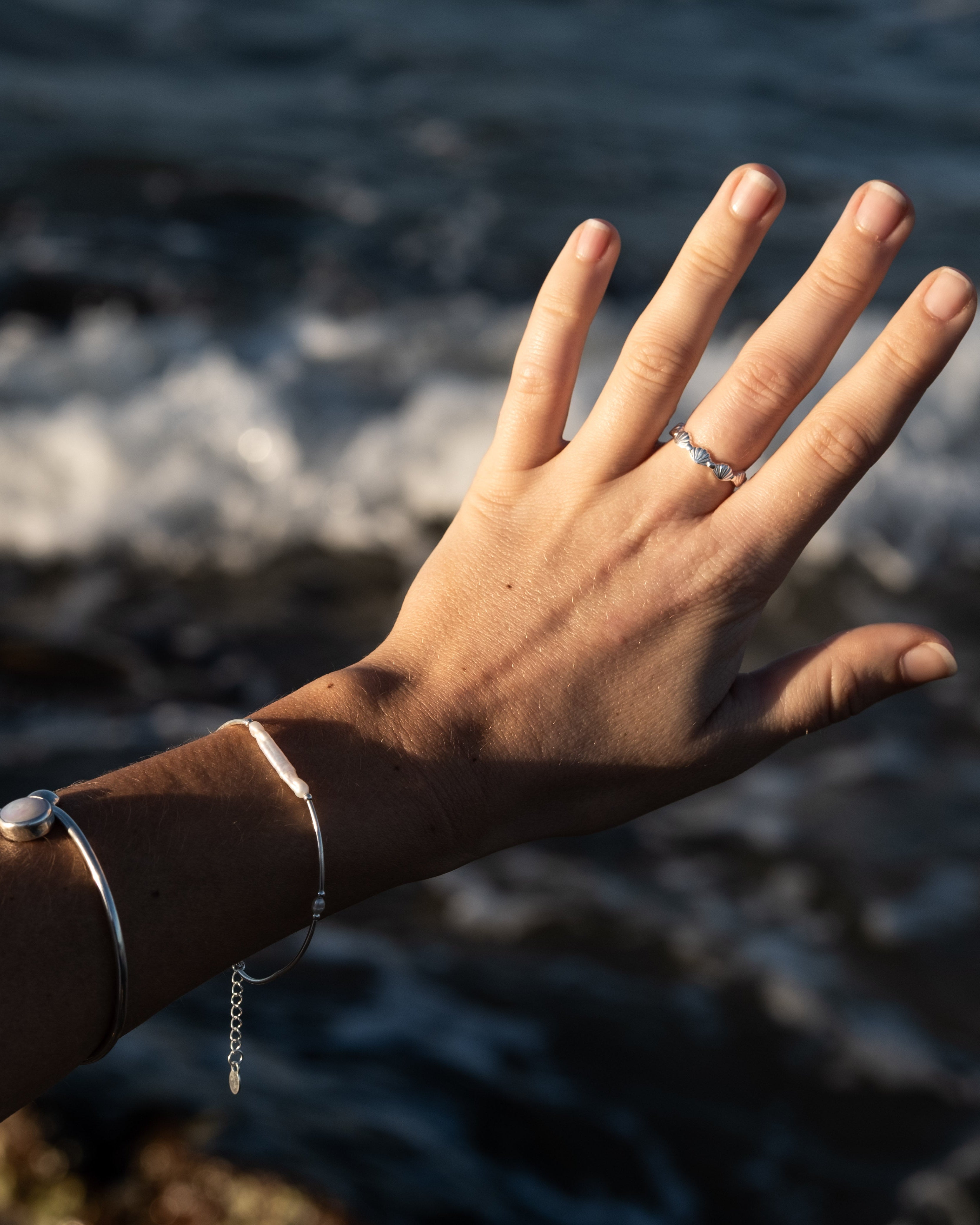 Shell Ring - Silver