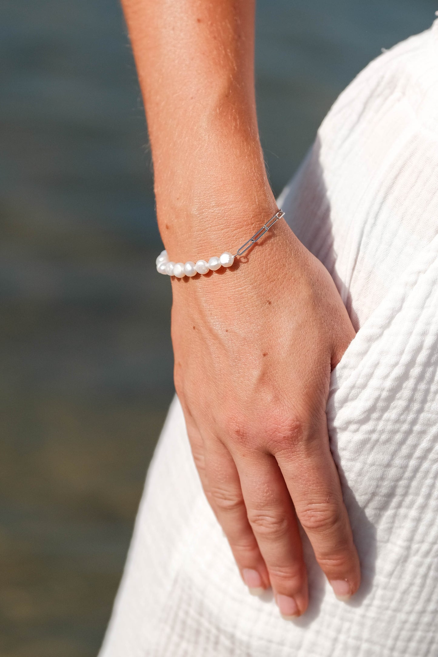 Pearl Link Bracelet