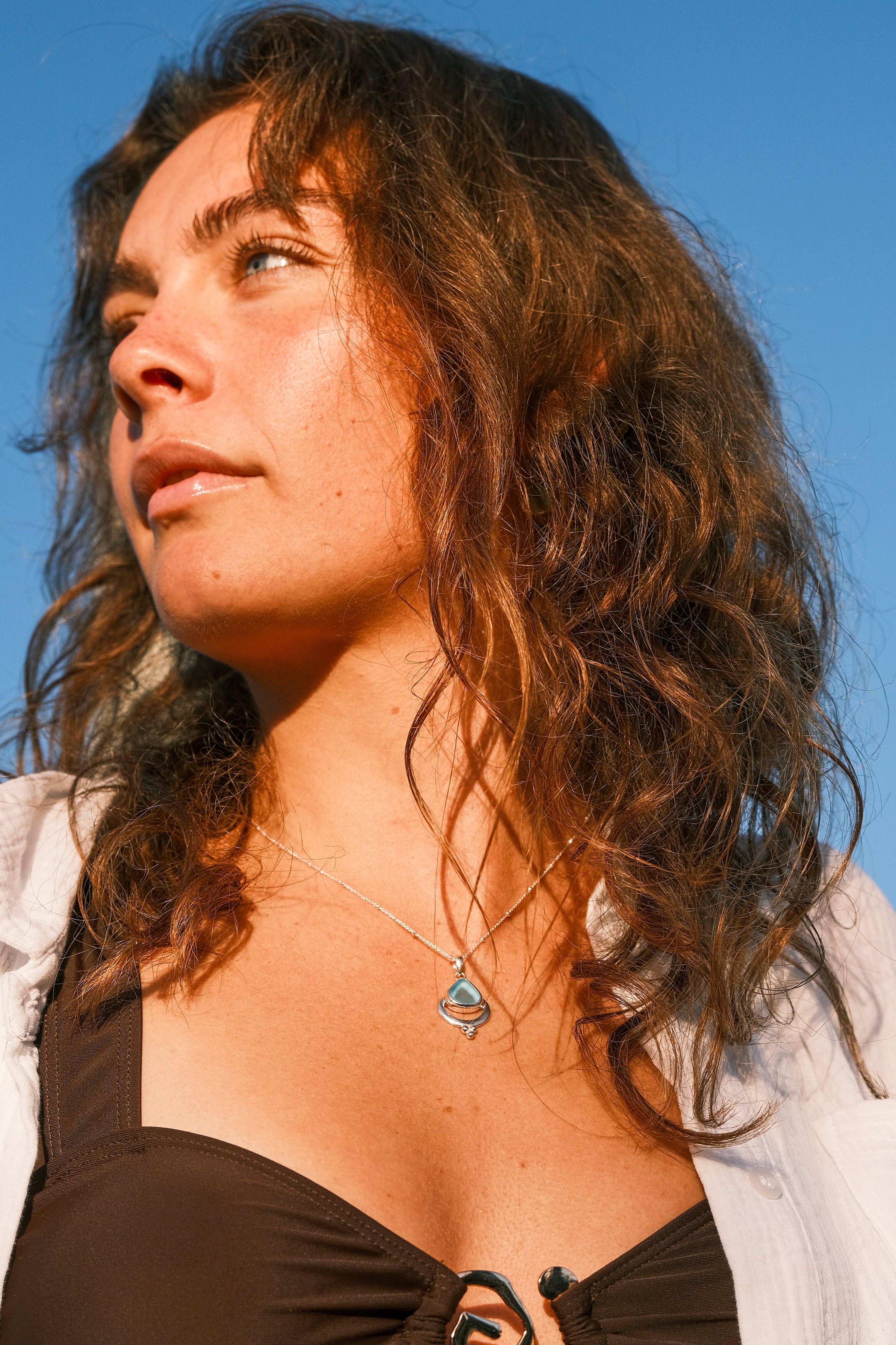 Drift Necklace - Aqua