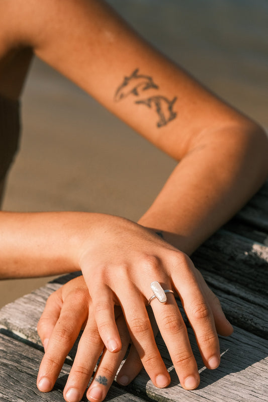 Tide Pearl Ring