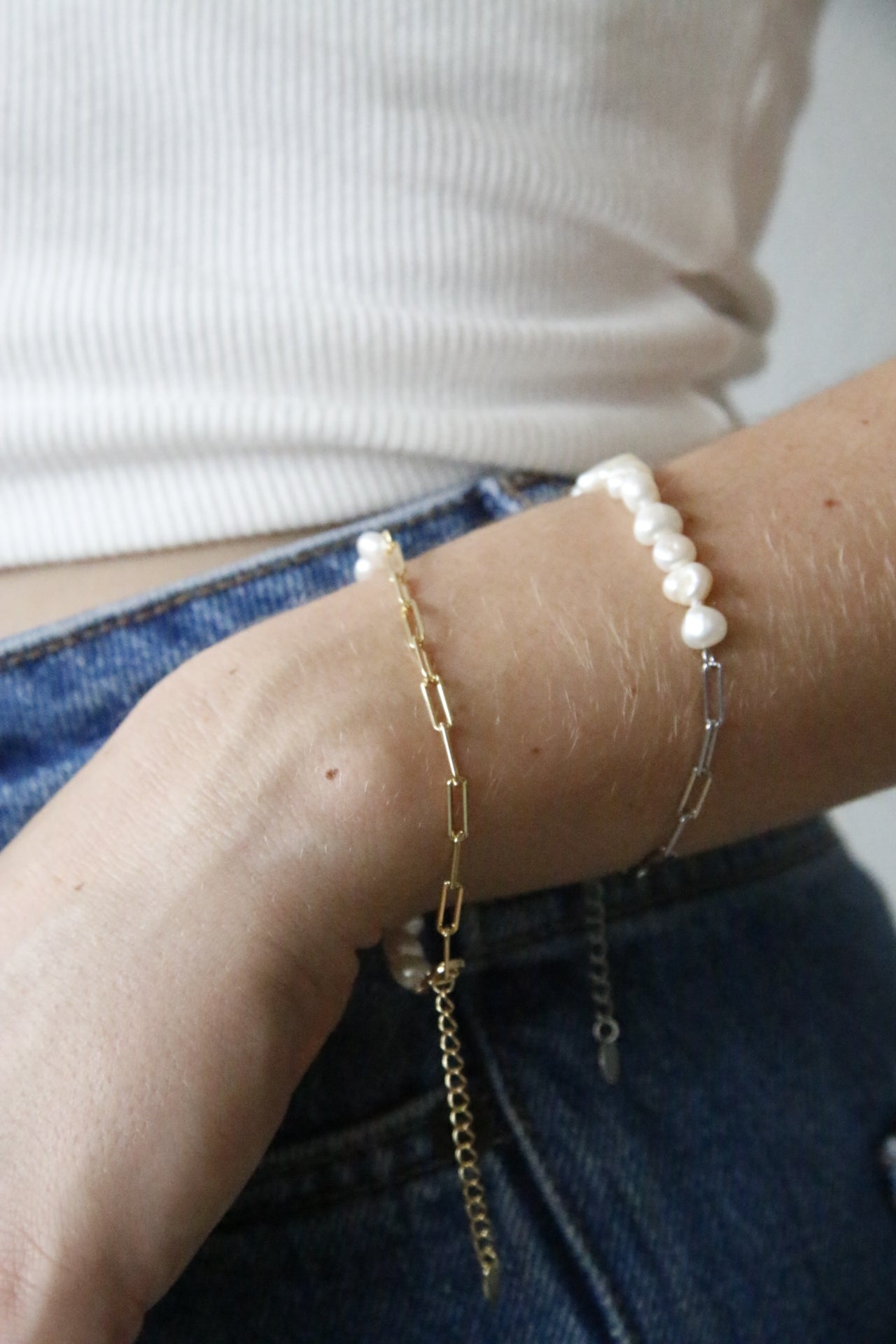 Pearl Link Bracelet