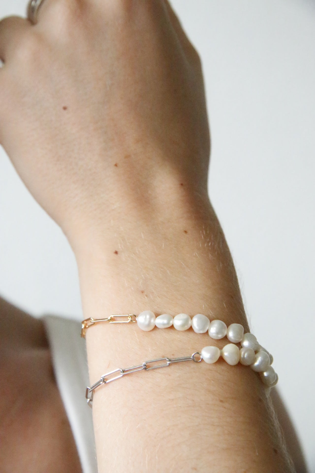 Pearl Link Bracelet