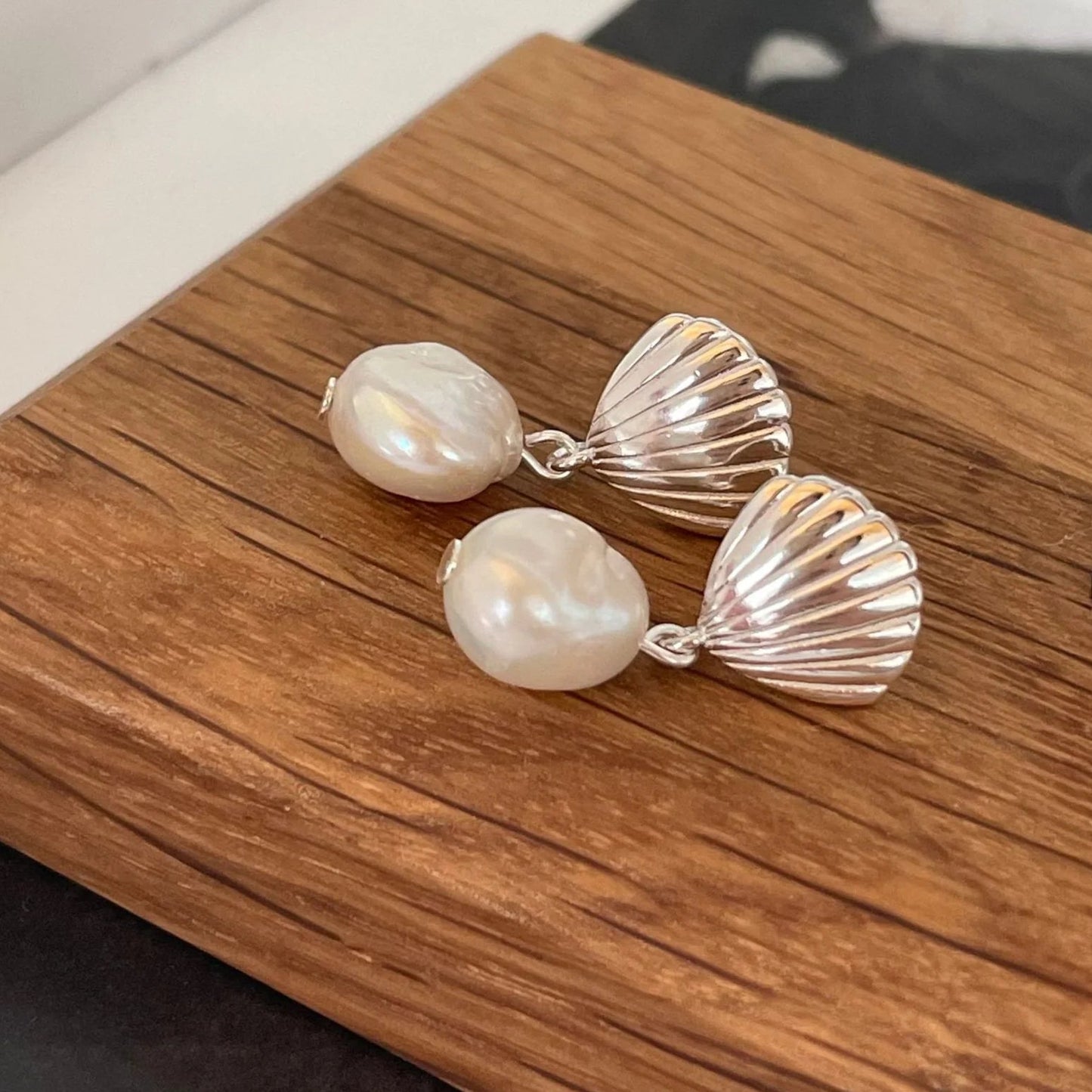Tidal Pearl Studs