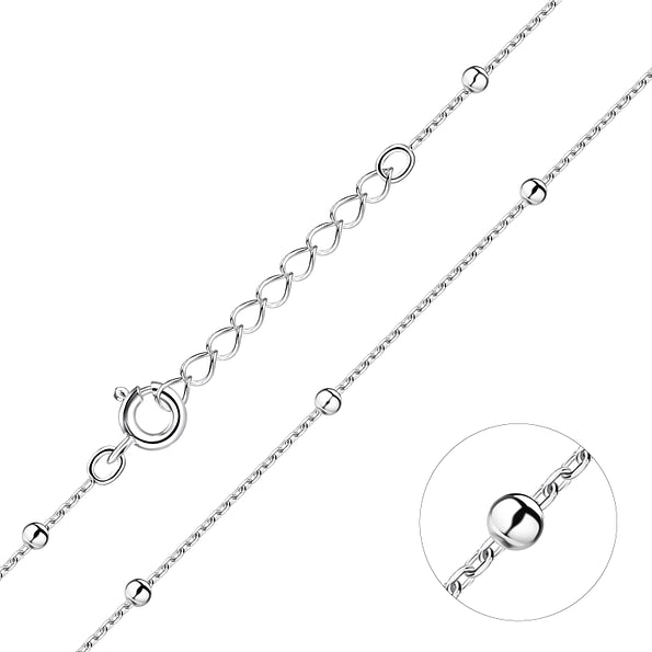 Silver Sand Dollar Necklace