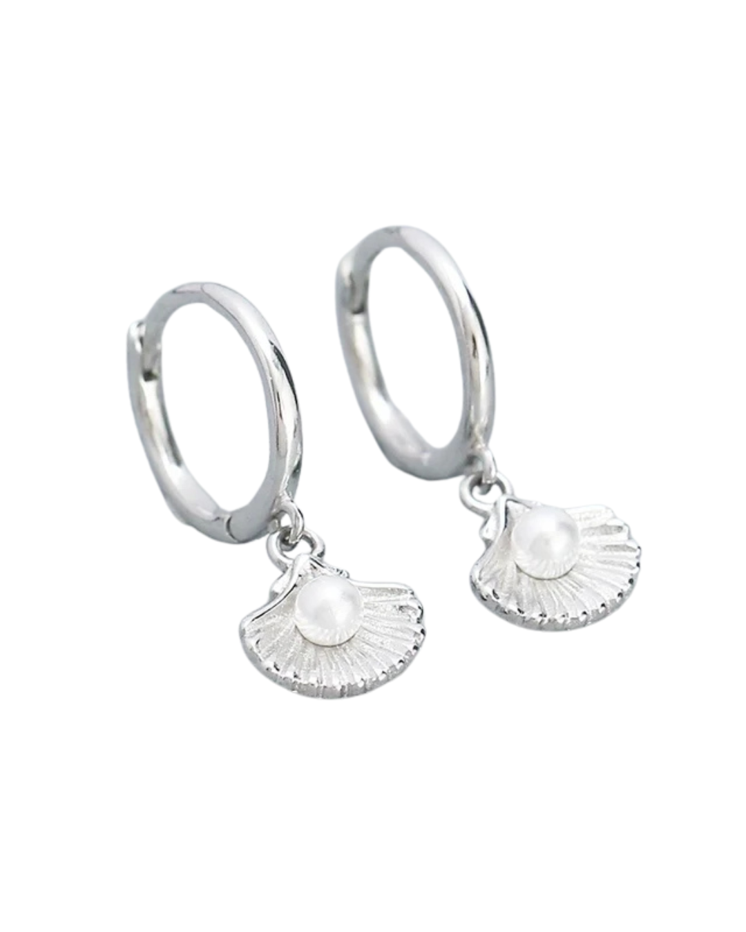 Shell Hoop Earrings